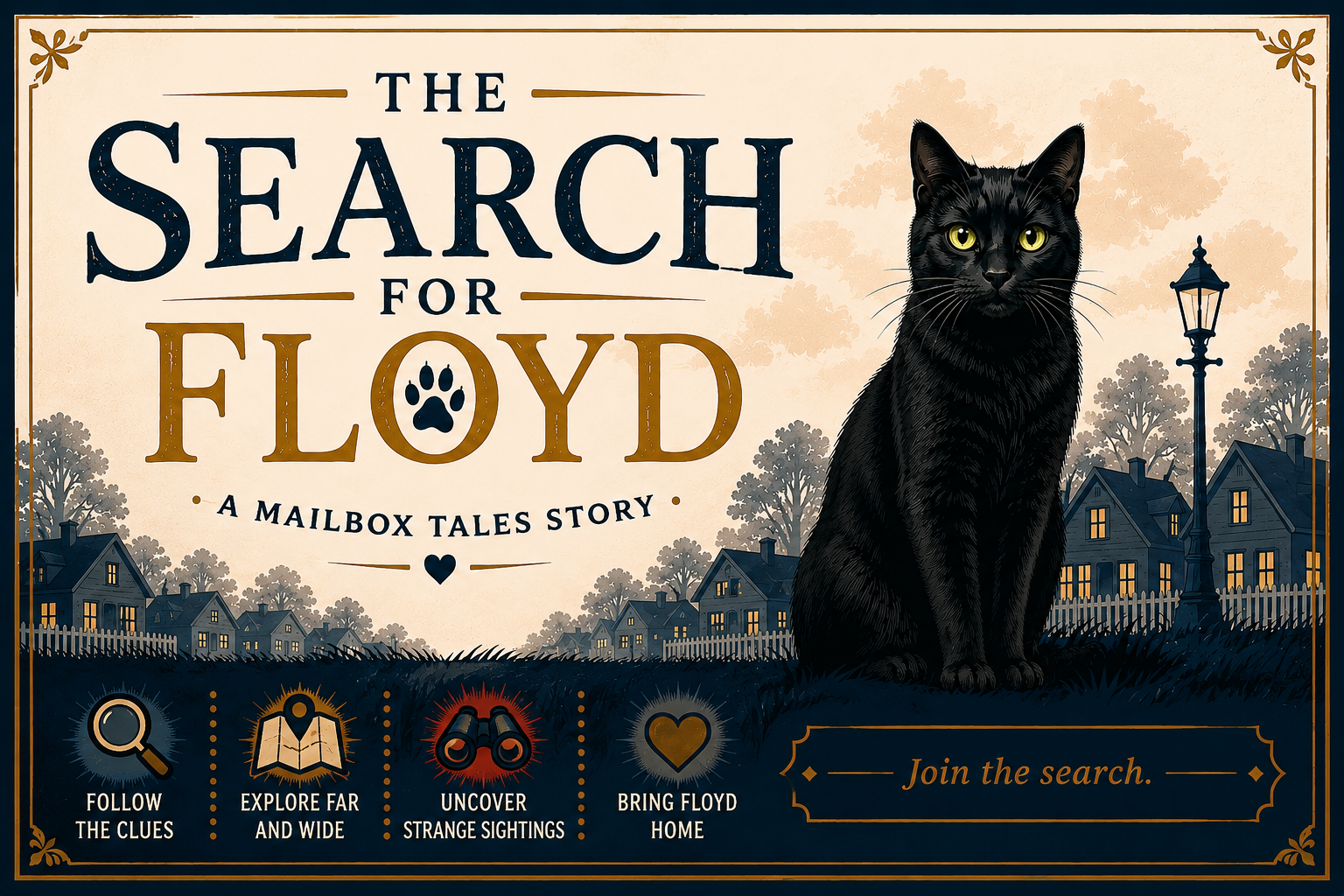 The Search for Floyd | Mailbox Tales - Immersive Stories by Mail